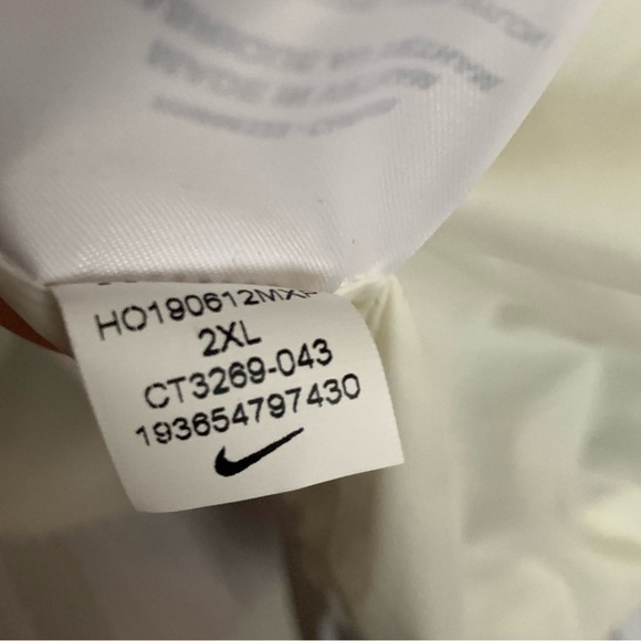 Men’s Nike X Sacai Puffer 800 Fill Down Coat Quilted Jacket Gray XXL NEW! - Picture 8 of 12